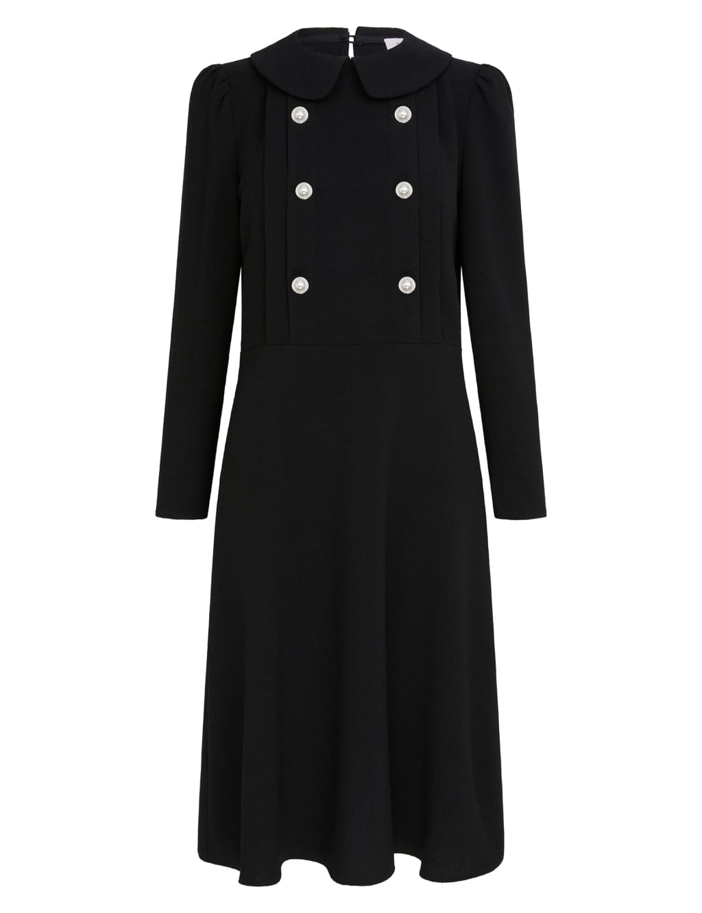 Collared Button Detail Midi Tea Dress Finery London M&S