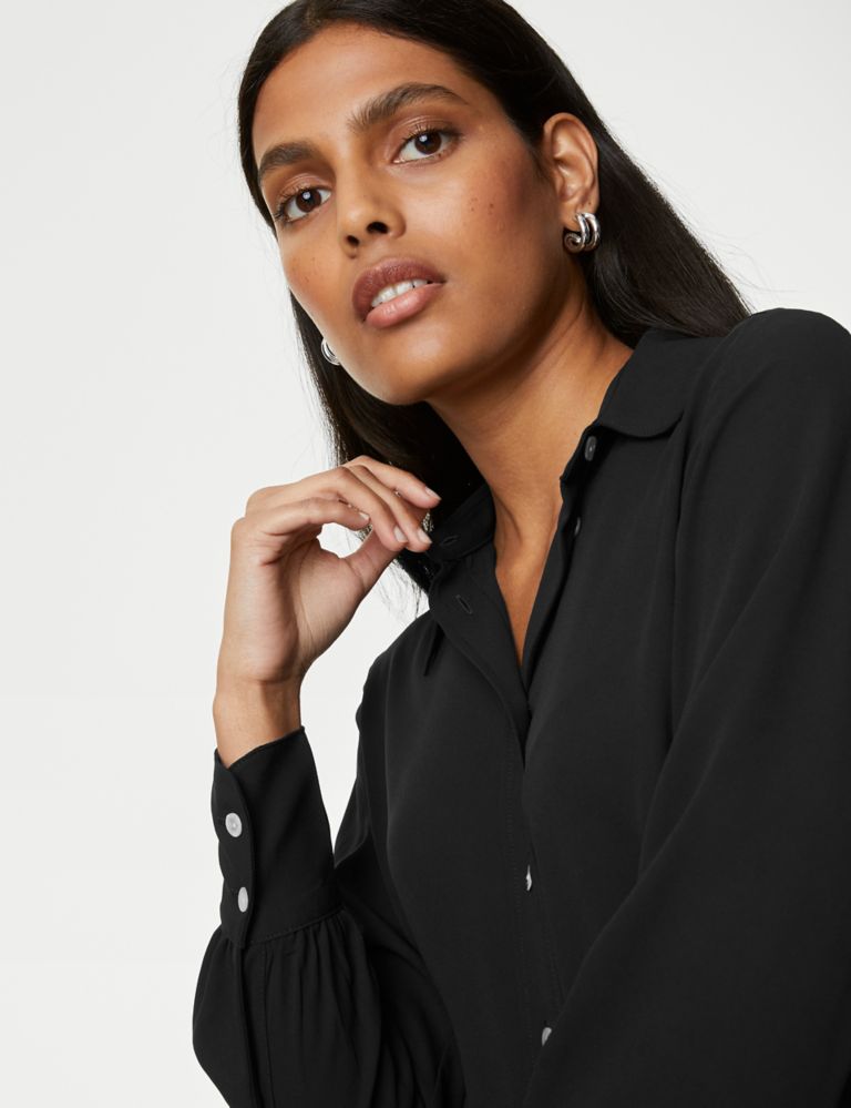 Collared Long Sleeve Shirt | M&S Collection | M&S