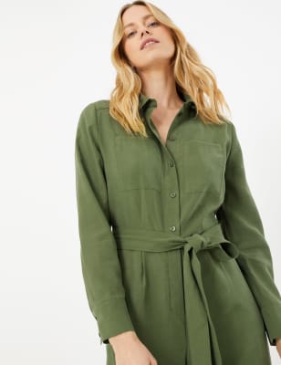 m&s green jumpsuit