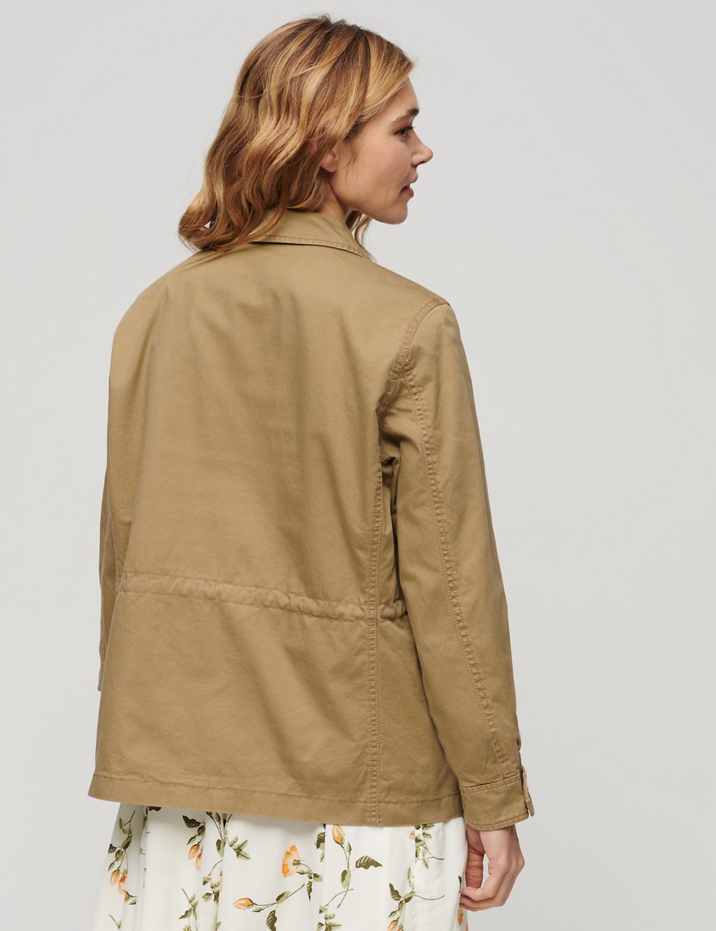 Collared Relaxed Utility Jacket 2 of 6