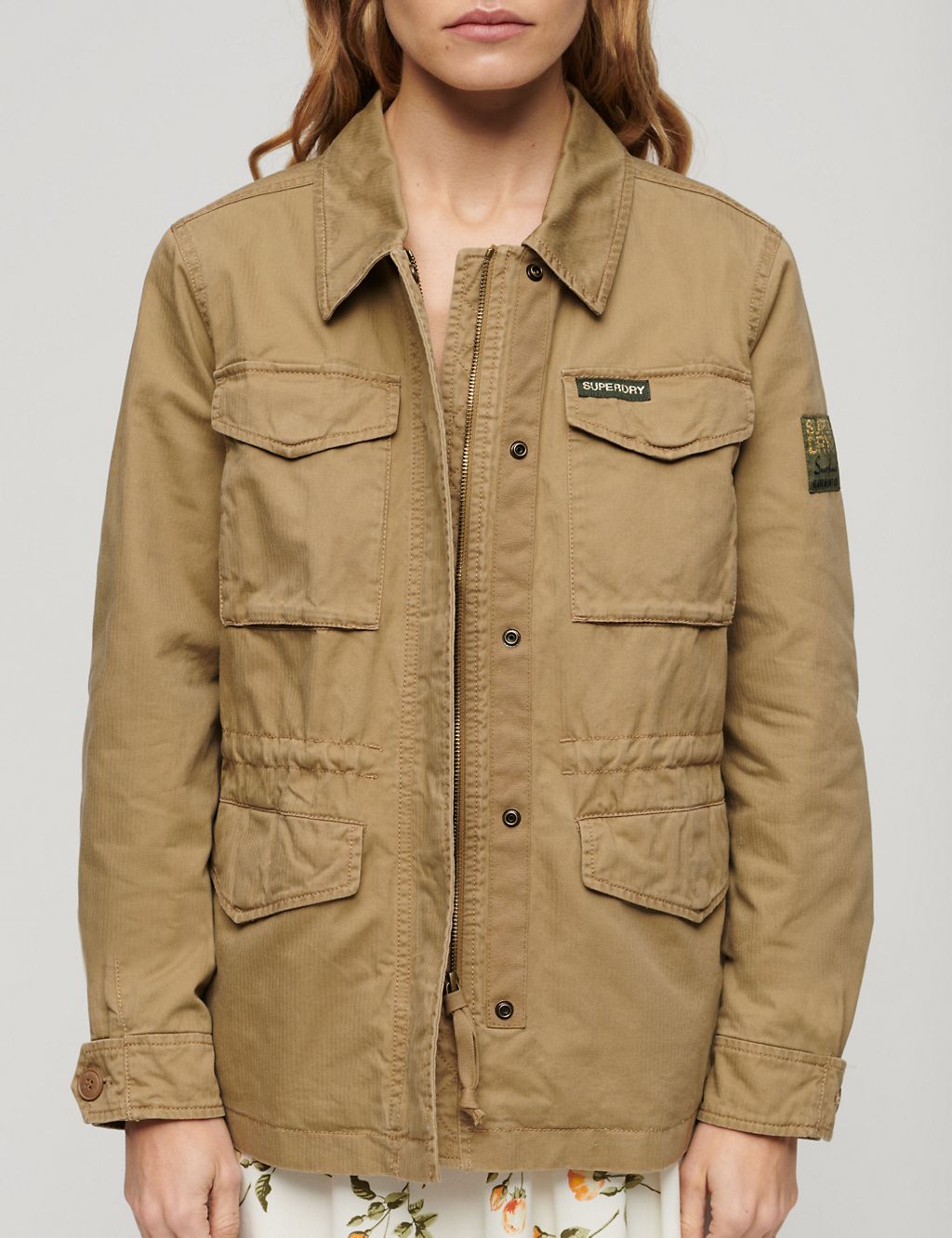 Collared Relaxed Utility Jacket 4 of 6