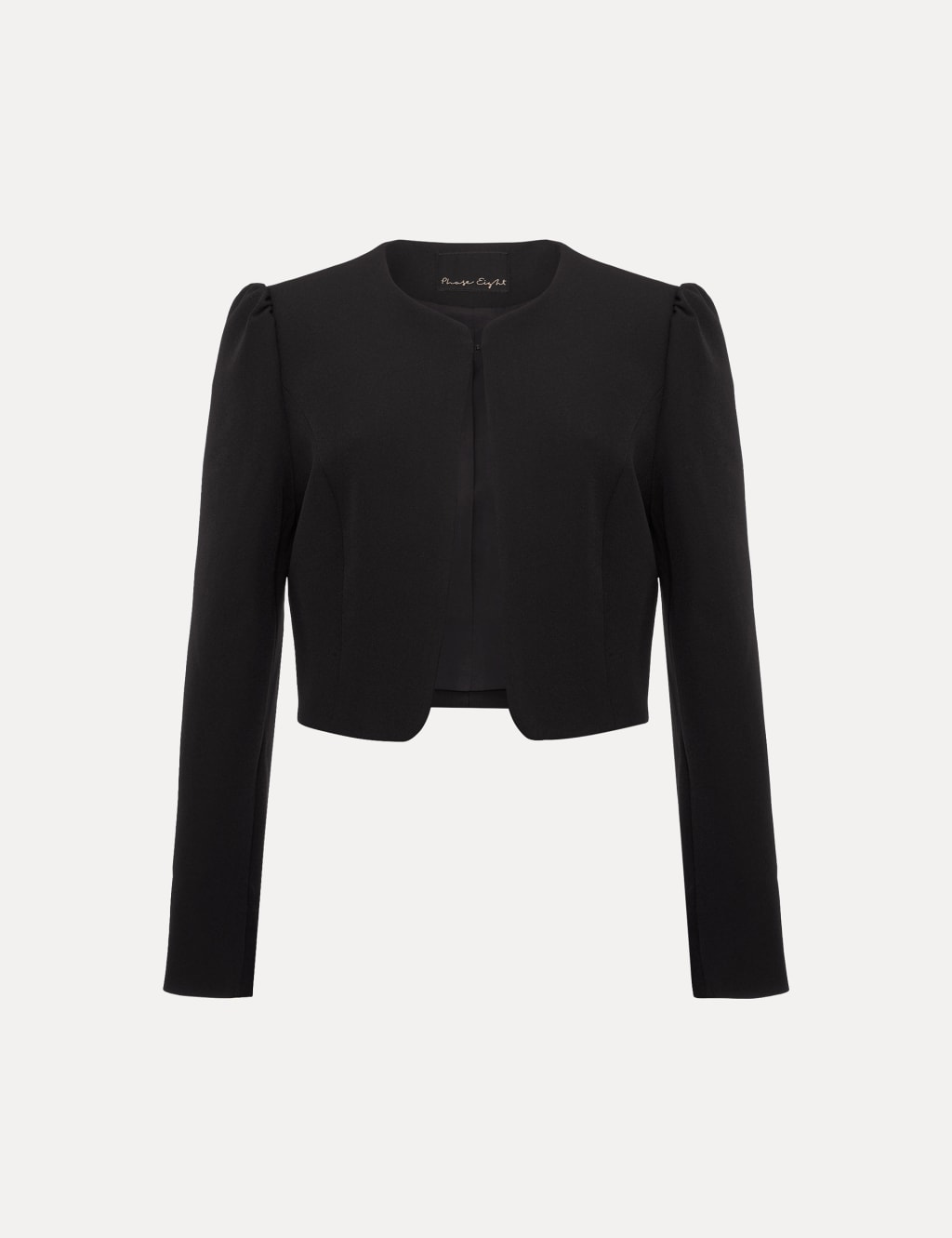 Black cropped shop evening jacket
