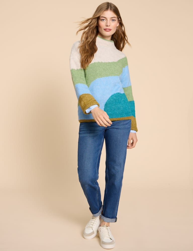 White stuff clearance green jumper