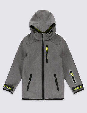 Colour Block Hooded Jacket (3-14 Years) Image 2 of 4