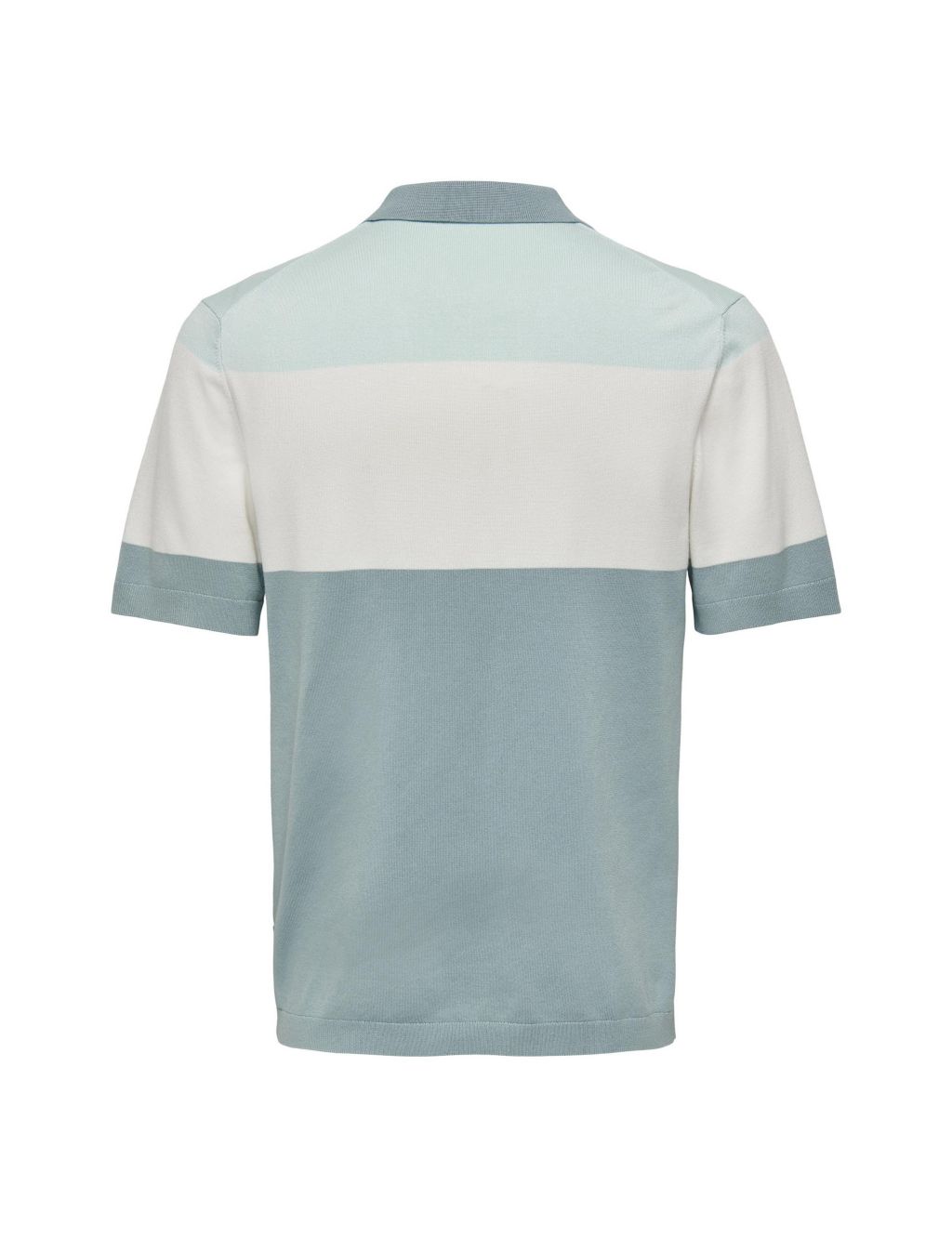 Colour Block Knitted Polo Shirt 2 of 2