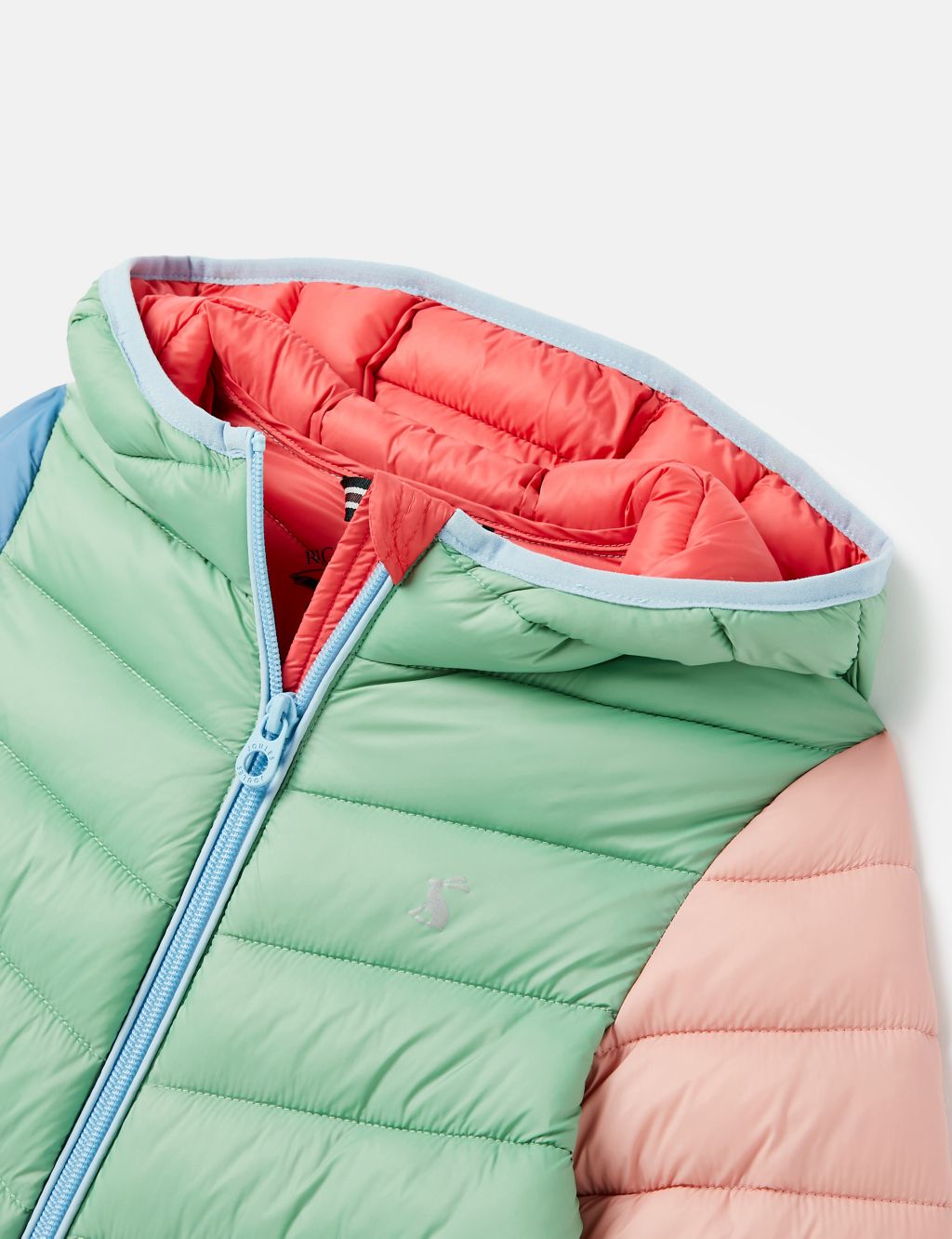 Colour Block Padded Coat (2-12 Yrs) 2 of 5
