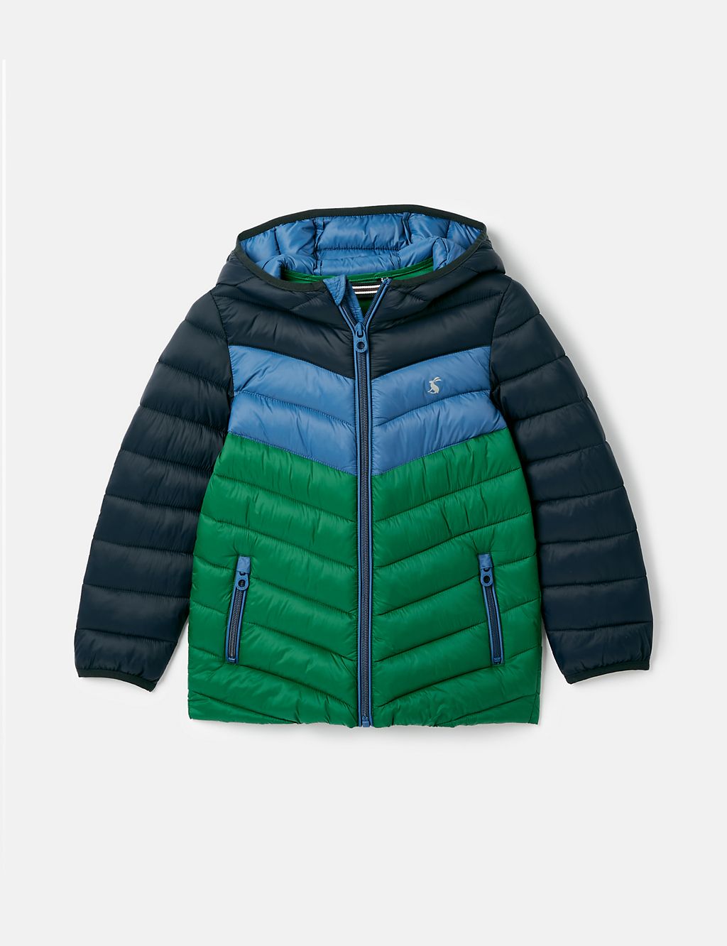 Colour Block Padded Coat (2-12 Yrs) 3 of 5
