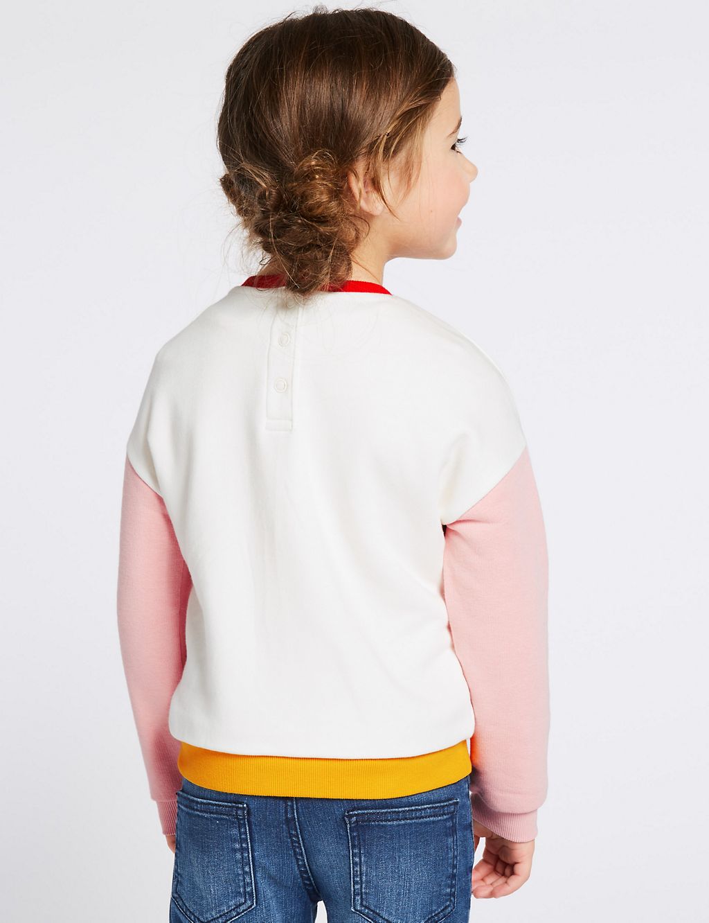Colour Block Sweatshirt (3 Mths - 7 Yrs) 2 of 3