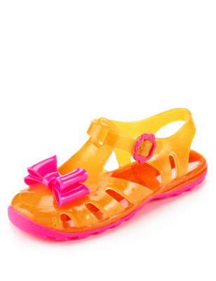 Colour Change Jelly Shoes Younger Girls M S