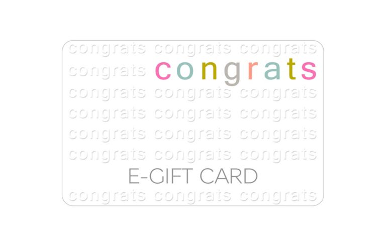 Colourful Congrats E-Gift Card 1 of 1