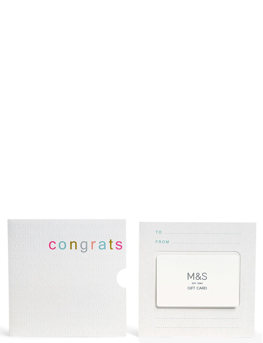 Colourful Congrats Gift Card 1 of 4
