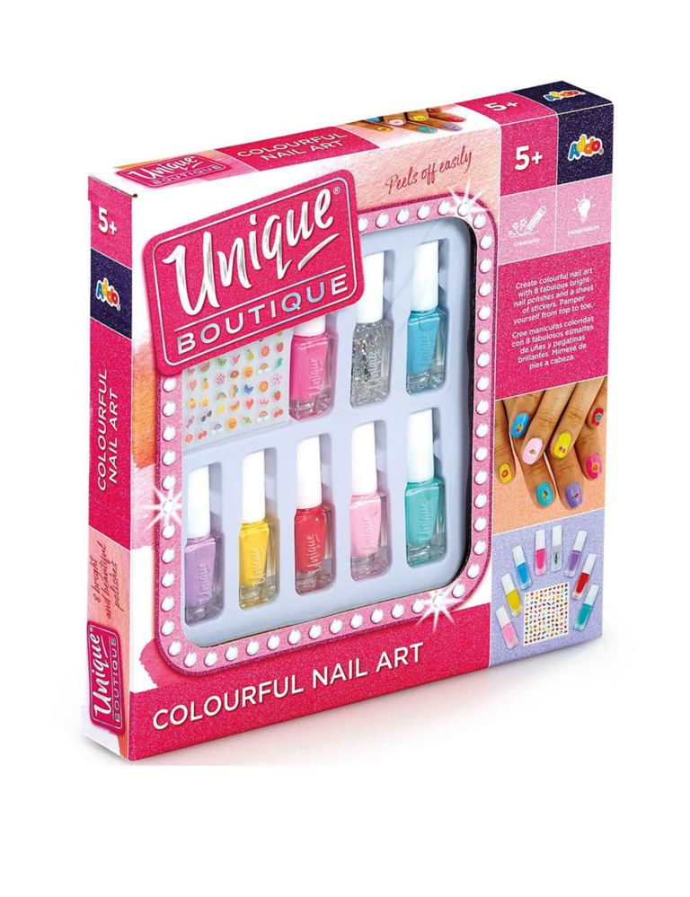Colourful Nail Art Set (5+ Yrs) 1 of 2