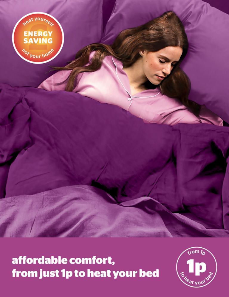 Comfort Control Teddy Fleece Heated Blanket 6 of 9