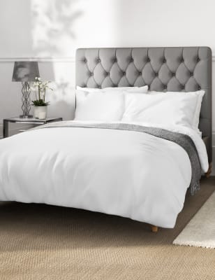 Comfortably Cool Lyocell Rich Duvet Cover, M&S Collection