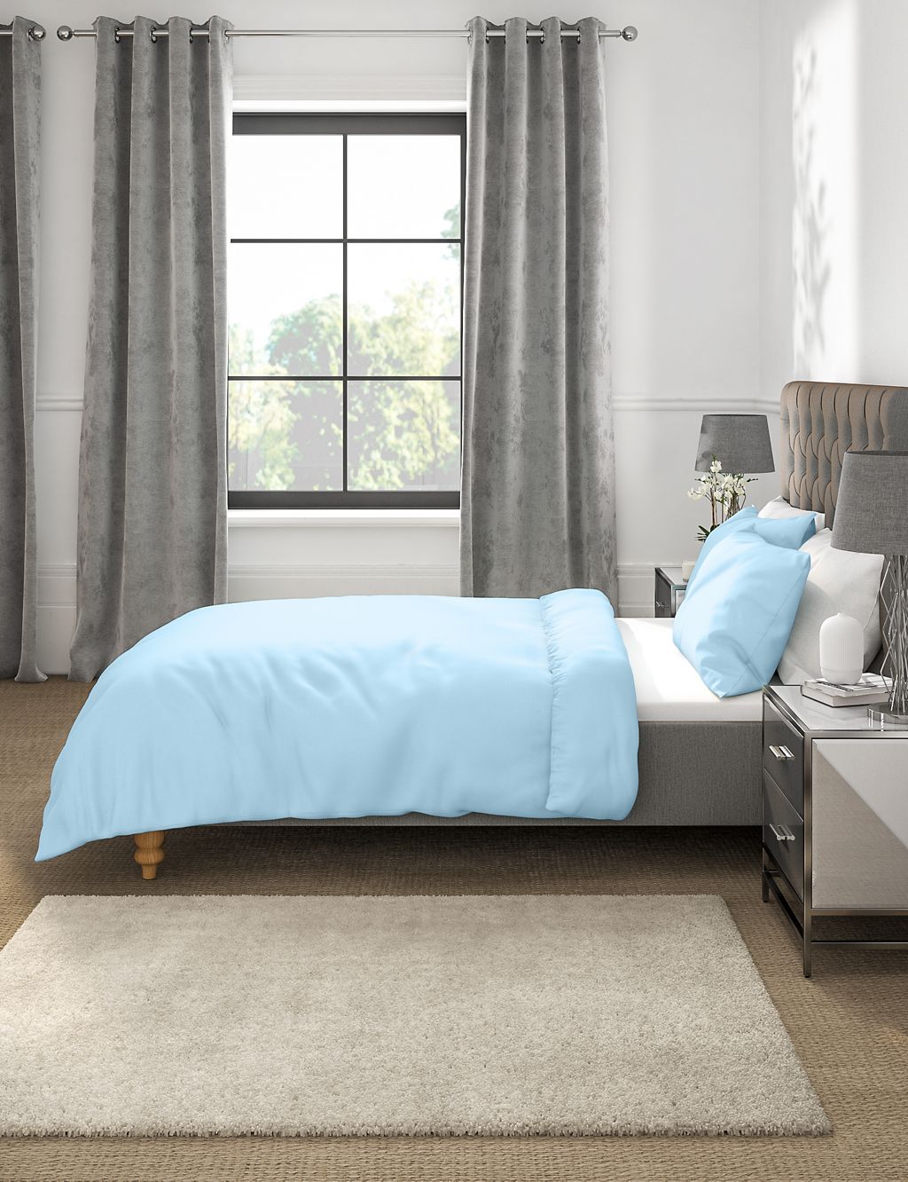 Comfortably Cool Lyocell Rich Duvet Cover 2 of 4