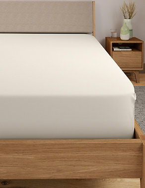 Comfortably Cool Lyocell Rich Extra Deep Fitted Sheet Image 2 of 3
