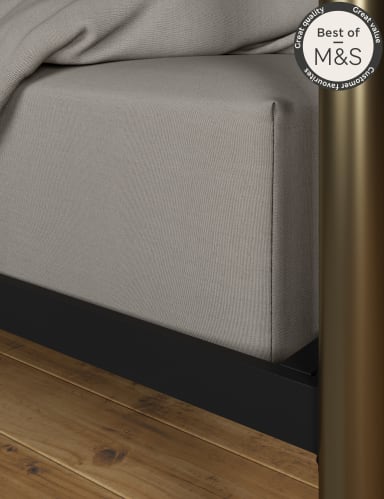 Comfortably Cool Lyocell Rich Extra Deep Fitted Sheet 1 of 3