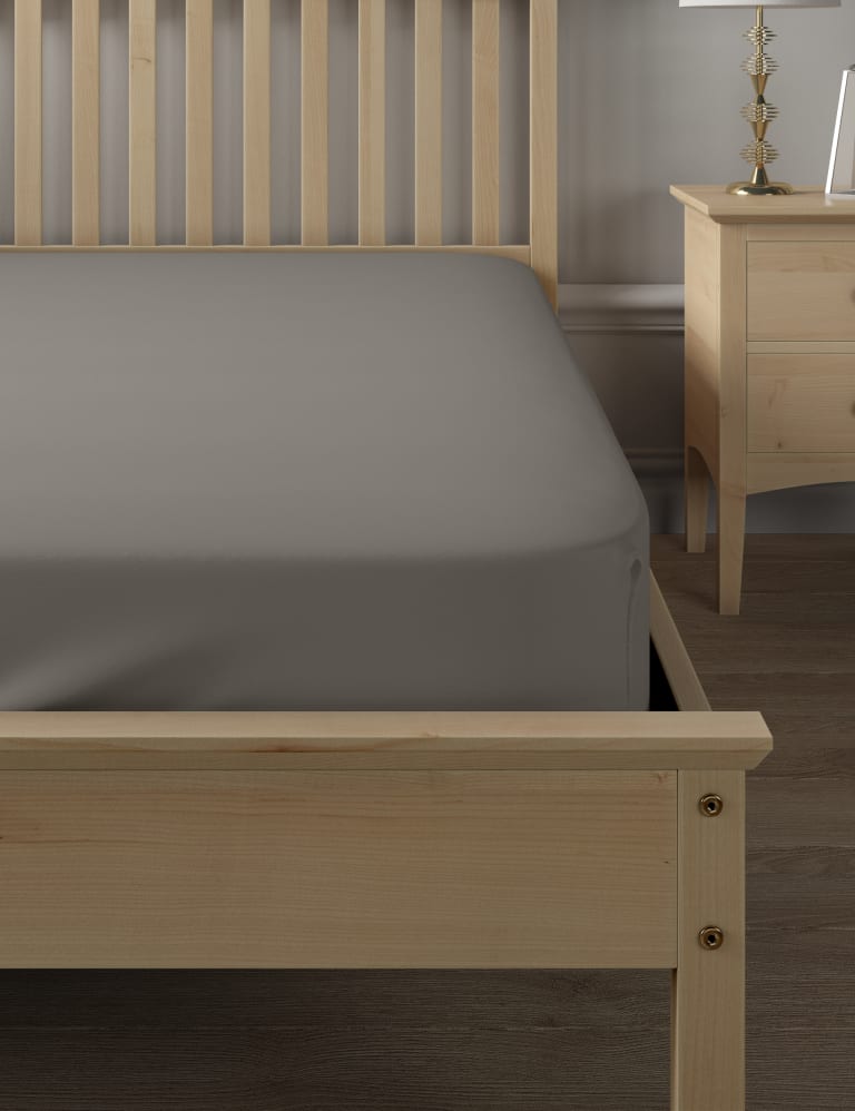 Comfortably Cool Lyocell Rich Fitted Sheet M S Collection M S