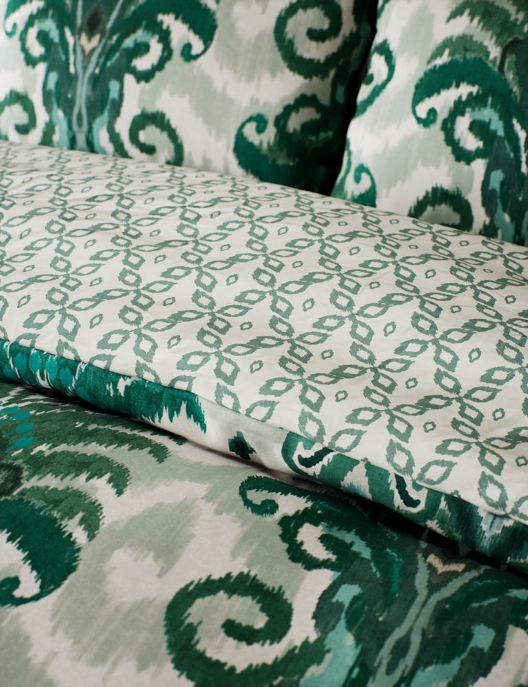 Comfortably Cool Lyocell Rich Ikat Bedding Set 5 of 6