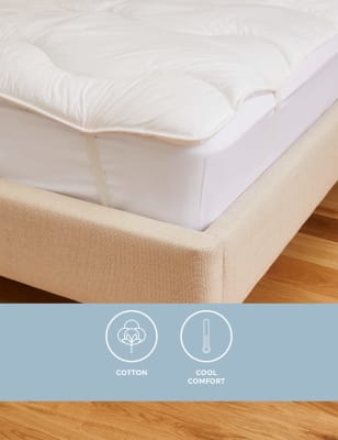 Comfortably Cool Mattress Topper M S