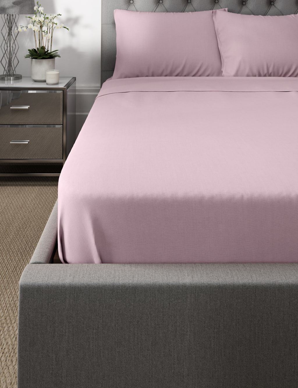 Comfortably Cool Tencel™ Rich Flat Sheet 4 of 4