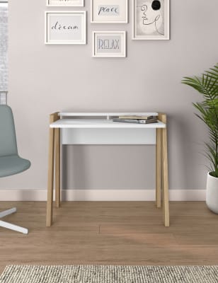 Small white deals writing table