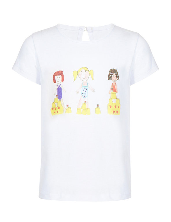 Competition Winner - Pure Cotton Print T-Shirt (1-7 Years) Image 1 of 2