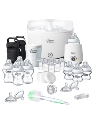 M+O  Tommee Tippee Bottles Starter Kit Transparent