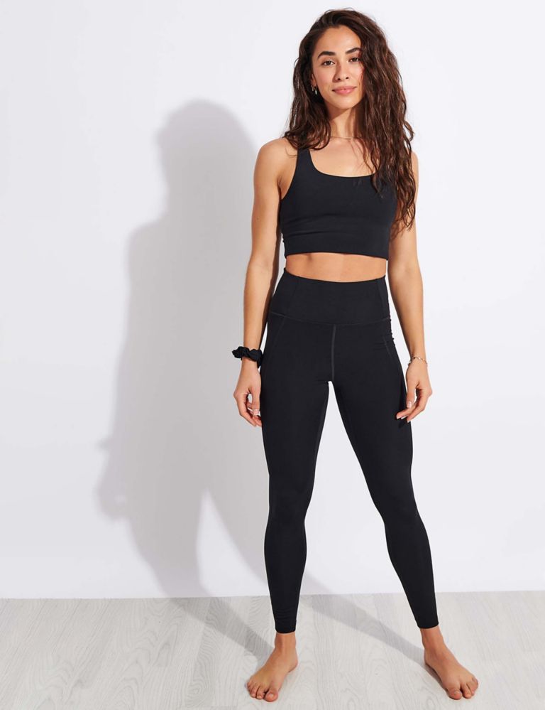Compressive High Waisted Leggings 1 of 4