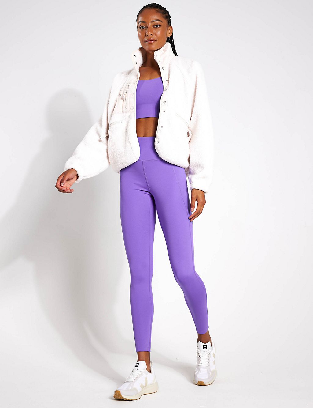 Compressive High Waisted Leggings 1 of 4