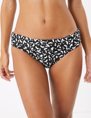 m&s black bikini bottoms