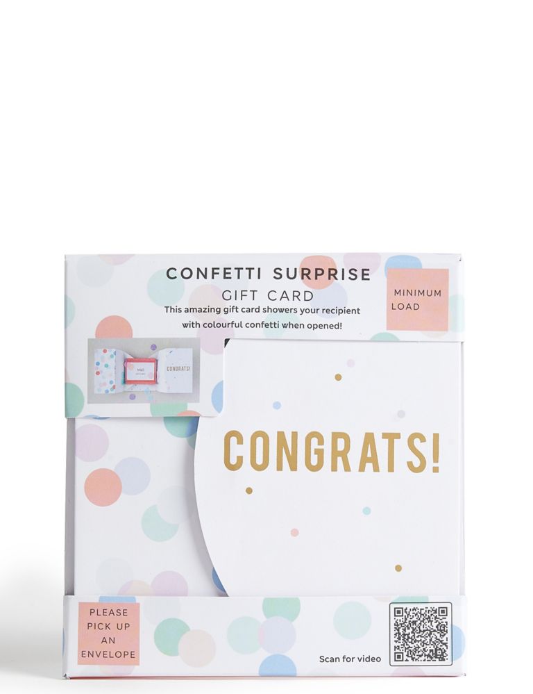 Congrats Confetti Gift Card 6 of 6