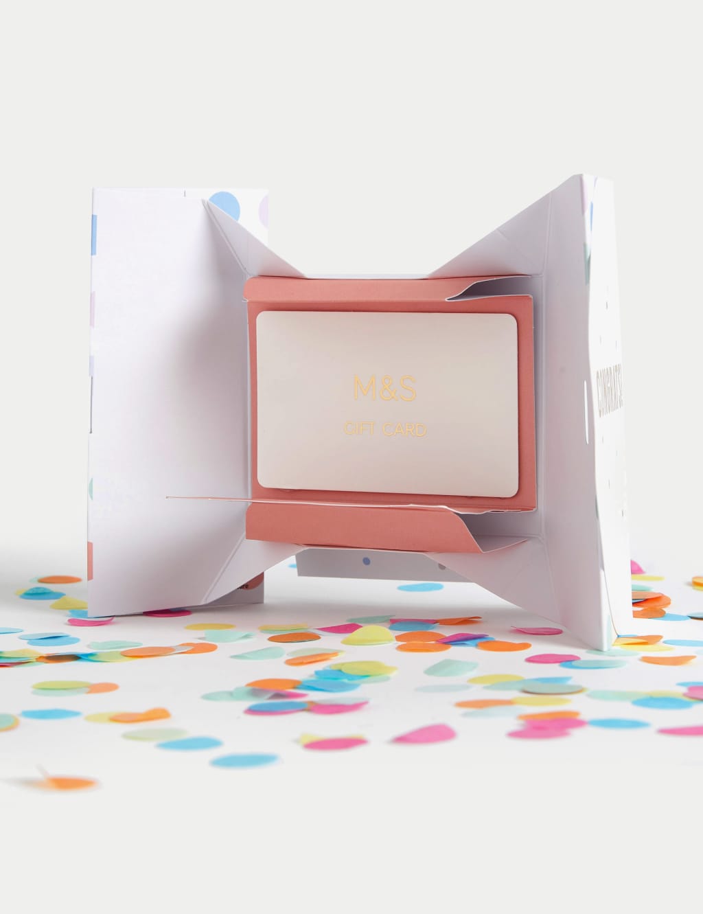 Congrats Confetti Gift Card | M&S