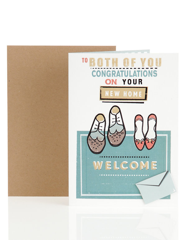Congratulations New Home Card Image 1 of 2