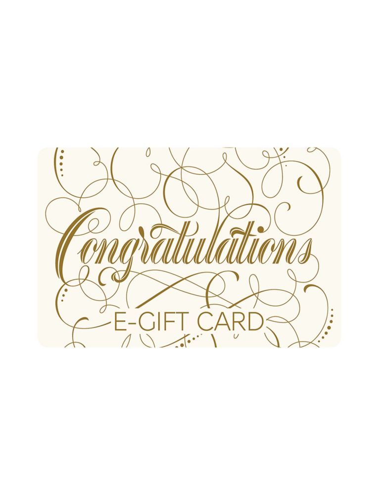 Congratulations Script E-Gift Card 1 of 2