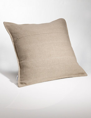 Conran Ladybird Linen Cushion Image 2 of 3