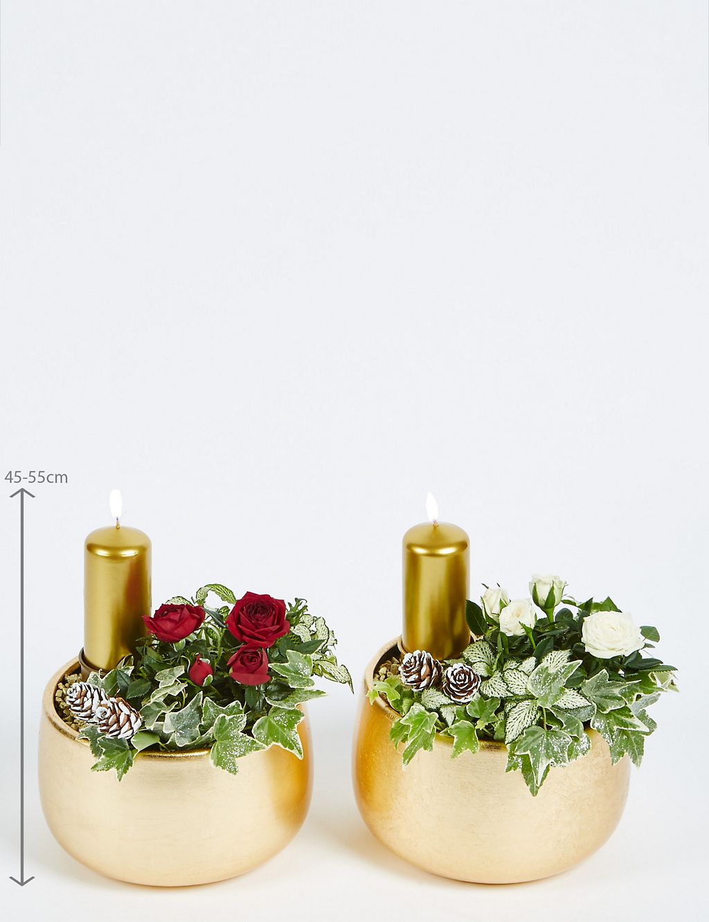 Contemporary Christmas Candle Duo 1 of 5