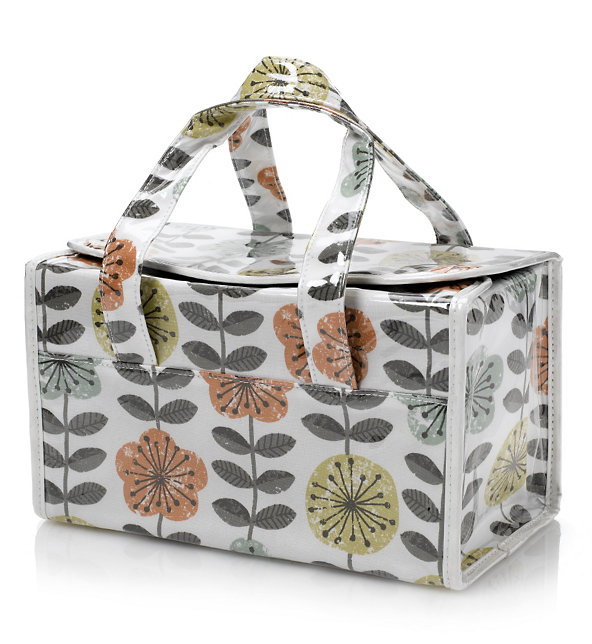 Contemporary Floral Weekend Cosmetic Bag Image 1 of 2