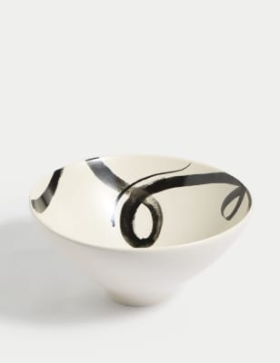 Contemporary Serving Bowl M S Collection M S