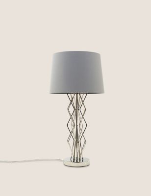 Contemporary Table Lamp M S, Chrome Contemporary Table Lamps