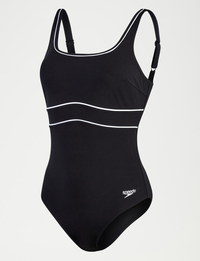 Contour Eclipse Square Neck Swimsuit Speedo M S
