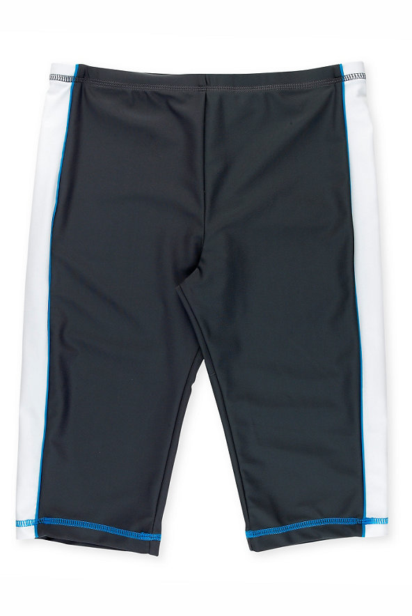 Contrast Piped Surf Swim Trunks Image 1 of 1