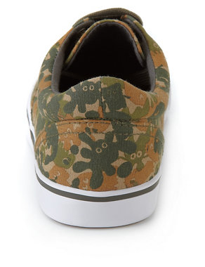 Contrast Print Trainers Image 2 of 5