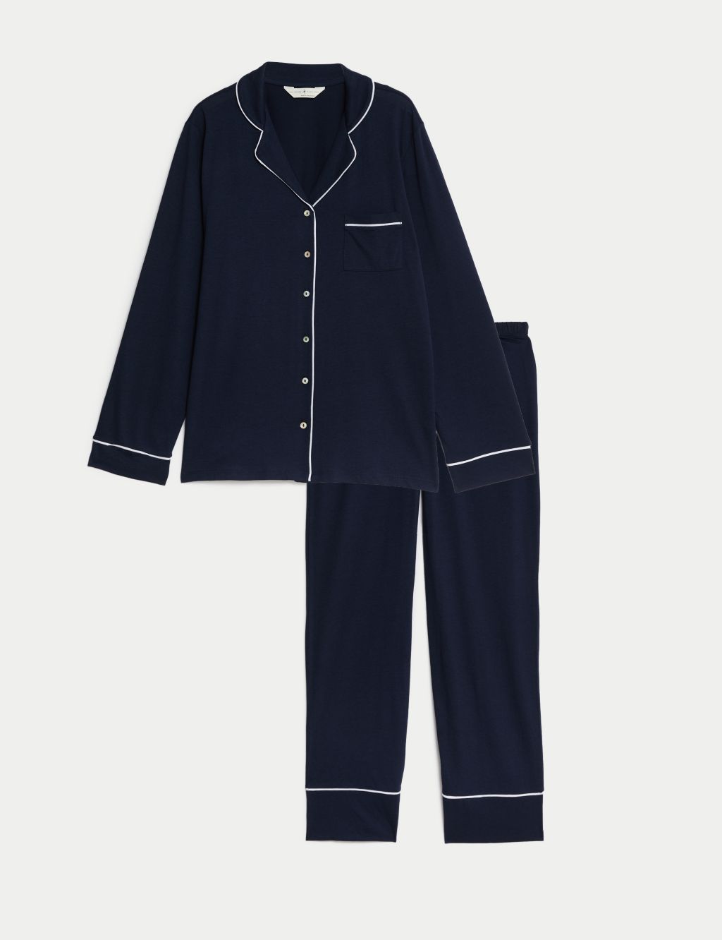 Cool Comfort™ Cotton Modal Pyjama Set | M&S Collection | M&S