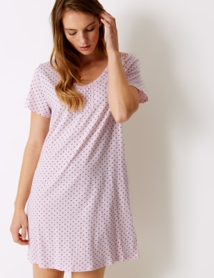 m&s cotton nightdress