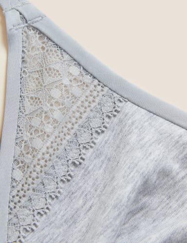 Cool Comfort™ Cotton Rich Non Wired Bralette 2 of 3