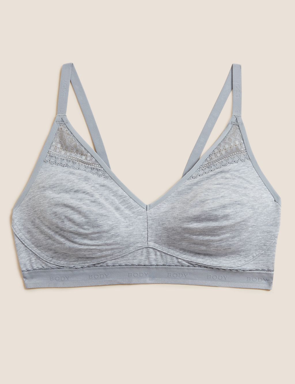 Cool Comfort™ Cotton Rich Non Wired Bralette 3 of 3