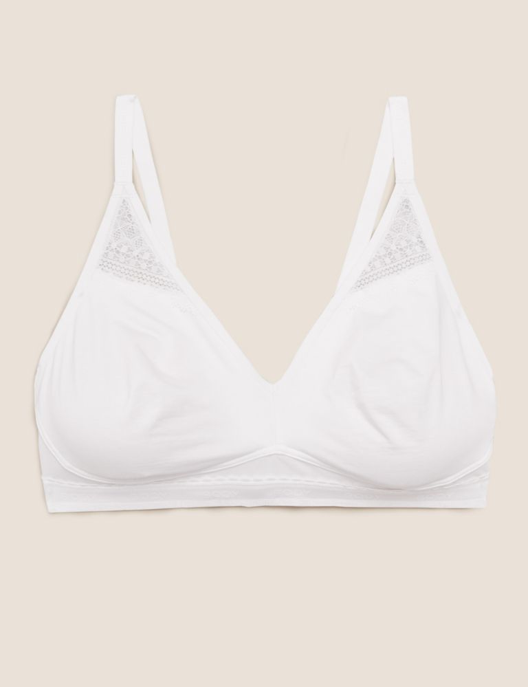 Cool Comfort™ Cotton Rich Non Wired Bralette 2 of 6