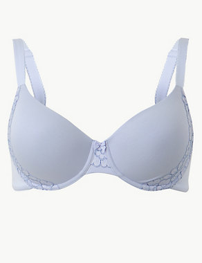 Cool Comfort™ Cotton Rich Padded Full Cup Bra A-E Image 2 of 4