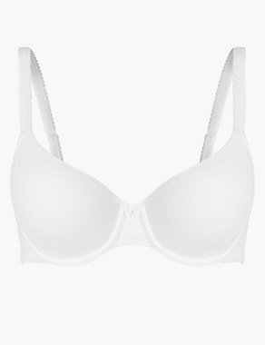Cool Comfort™ Cotton Rich Padded Full Cup Bra A-E Image 2 of 4